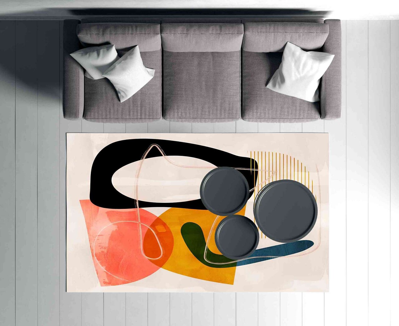 Covor (160 x 230), Shml1, 160x230 cm, Multicolor - view 4