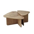 Set masuta de cafea, Neostill, Ballare Set, Maro