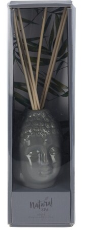 Difuzor cu parfum Buddha, 100 ml, ceramica, gri Excellent Houseware