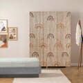 Dulap pentru haine, Vella, Lena 3 -912, 135x192x52 cm, PAL, Sonomo