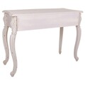 Consola Creaciones Meng, 105x44x76.5 cm, lemn de brad, gri antic