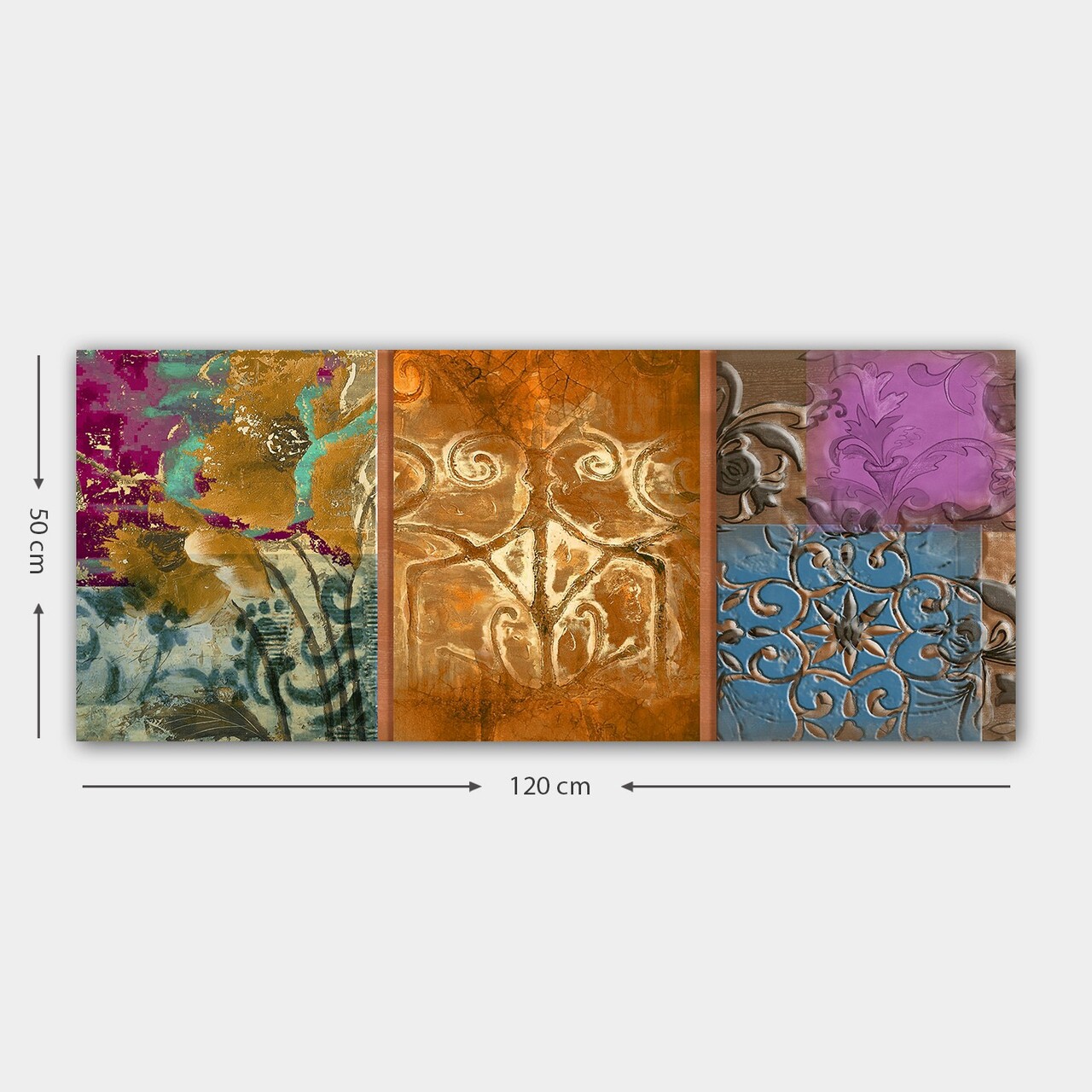 Tablou decorativ, YTY598600628_50120, Cadru: 100% LEMN (grosime: 3 cm), Multicolor - view 3