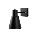Aplica de perete, Fulgor, 942FLG2192, Metal, Negru