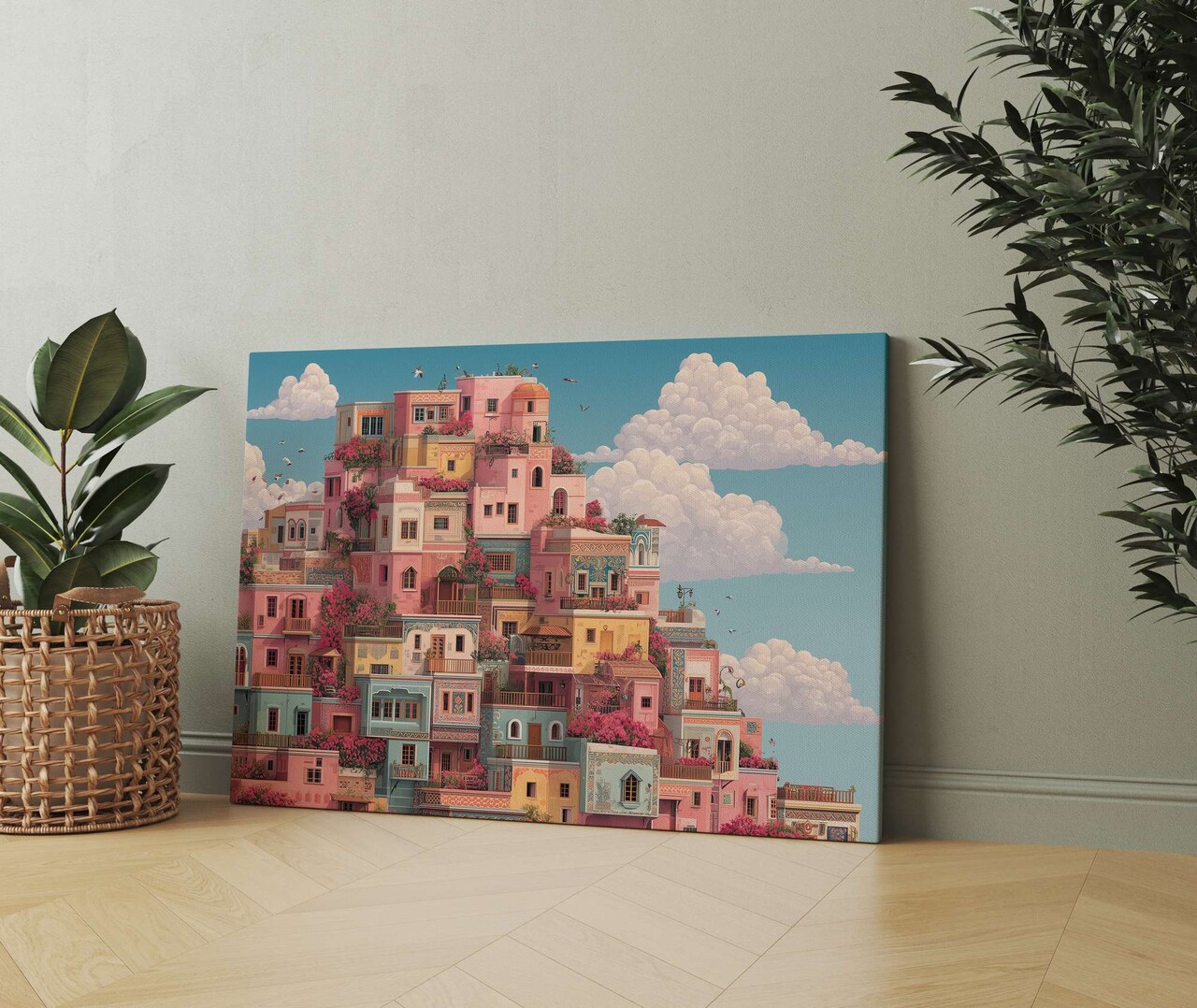 Tablou decorativ, Hm_Cnvs26-27-70x100, Cadru: 100% lemn (Grosime: 2 x 3 cm), Multicolor - view 2