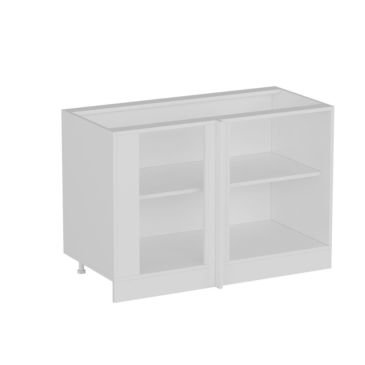 Dulap pentru bucatarie, Hanah Home, Minar, 120x82x56 cm, Alb / Antracit — imaginea 6