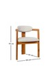 Set scaune 2 piese, Vow Chair, Cheri, Crem / Stejar