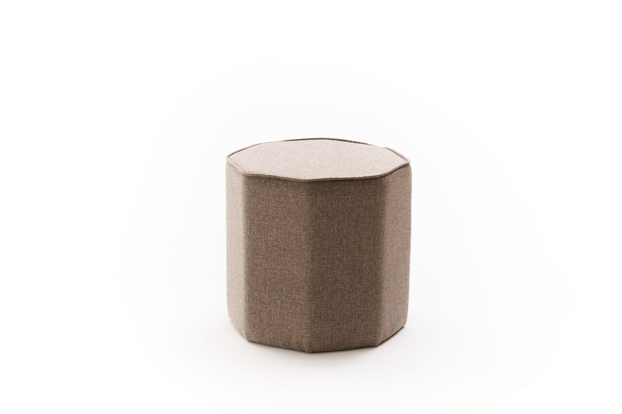 Taburet, Atelier del Sofa, 825BLC5158, Lemn, Maro - view 4