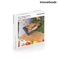 Mini gratar portabil pliabil pentru carbune, Foldecue InnovaGoods, 31x28x30 cm
