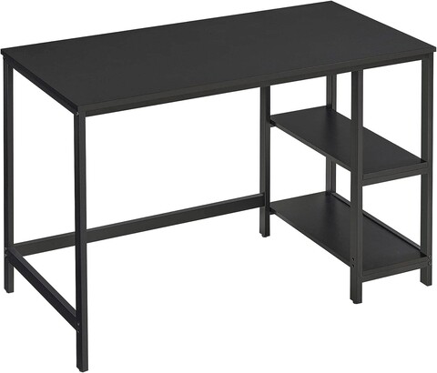 Birou, Vasagle, Alinru, 120 x 60 x 75 cm, PAL/otel, negru