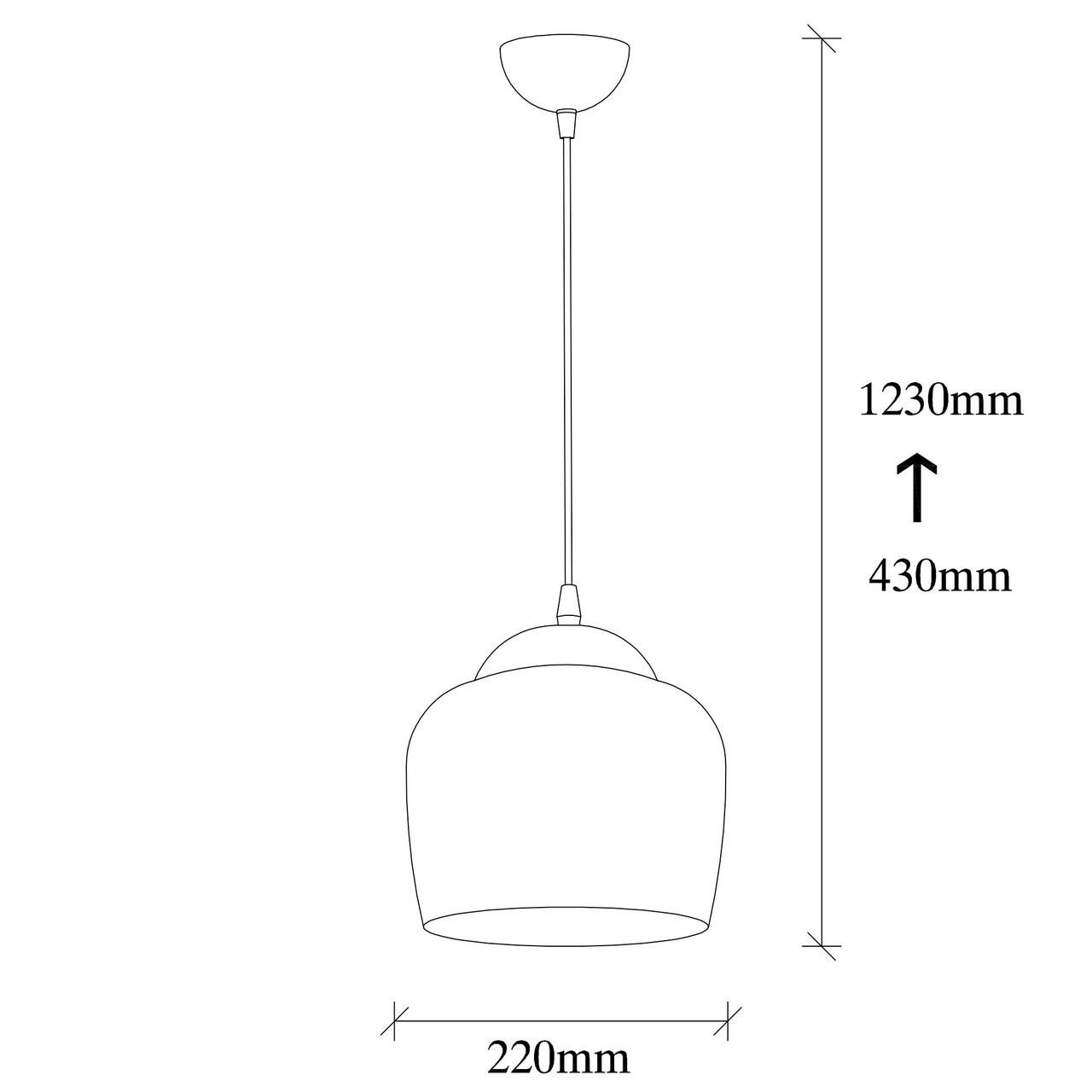 Lustra, Tatum, 584TTM1284, Metal, Alb/Rosu