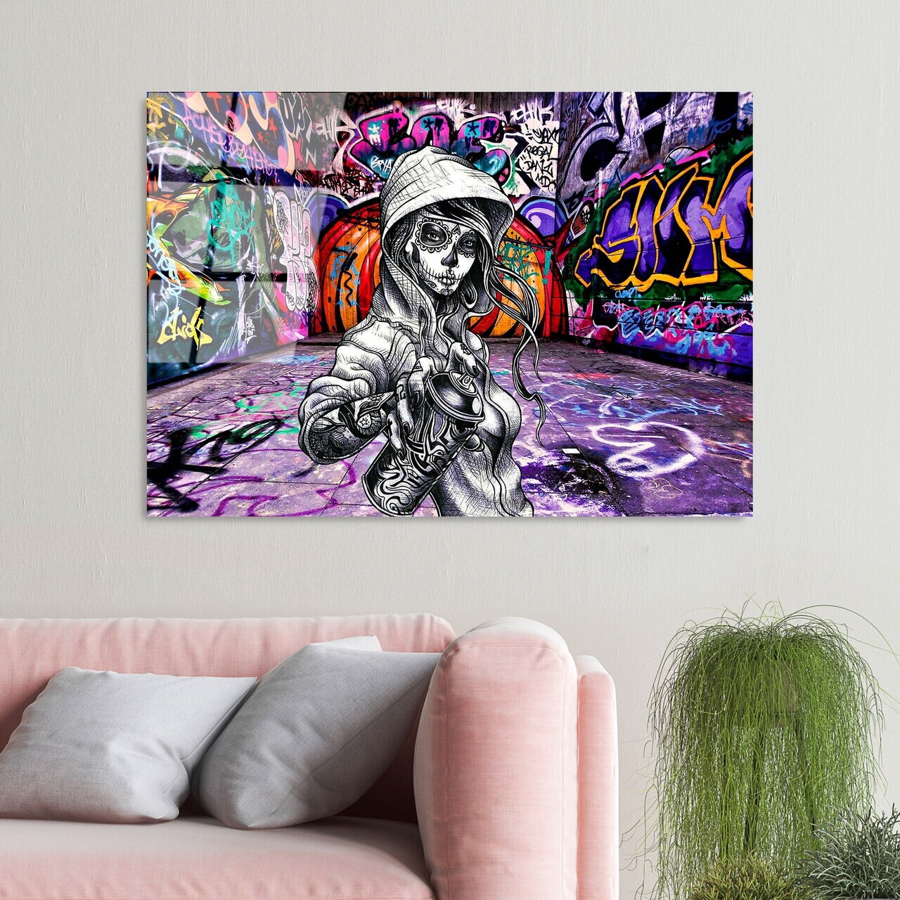 Tablou decorativ, UV-786 70 x 100, 70 x 100 cm, Multicolor — imaginea 3