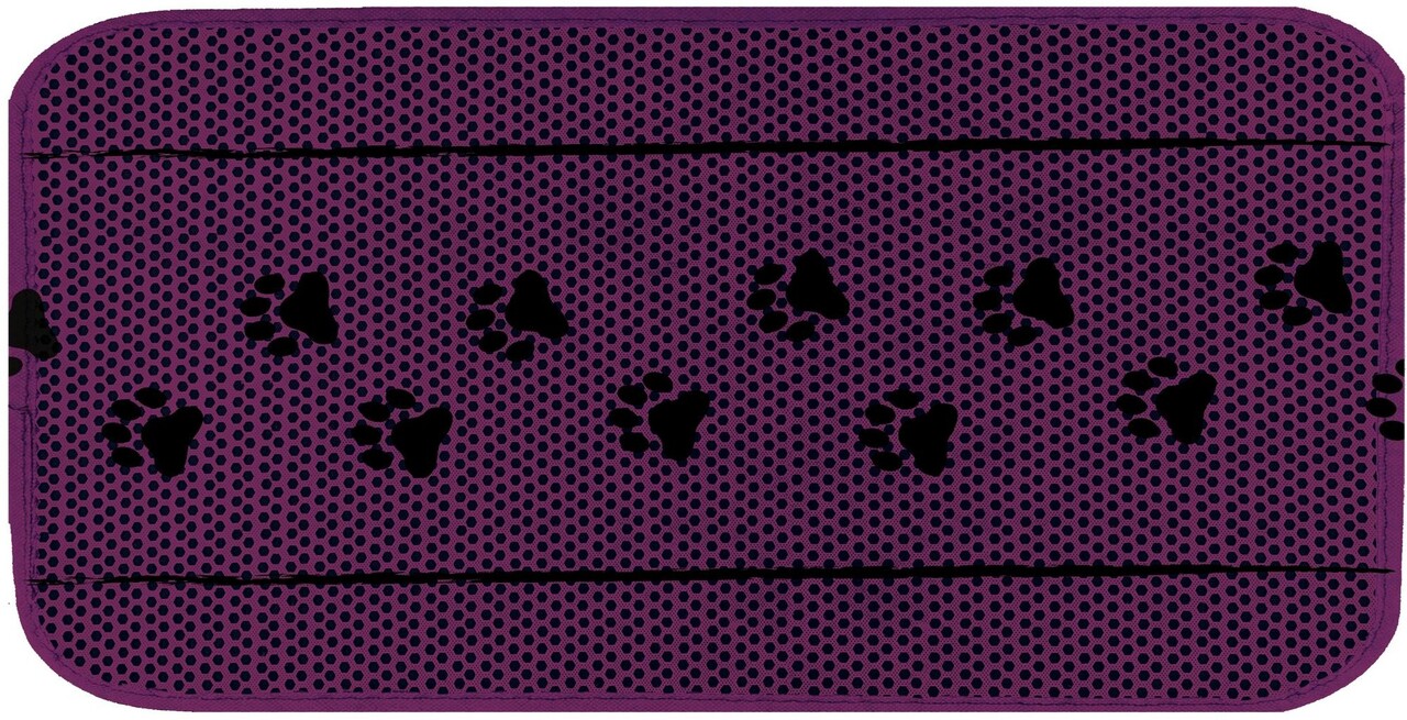 Covoras litiera pentru colectarea granulelor de nisip, Paws &amp; Whiskers, Cat Lıtter Mat 70, Multicolor - view 2