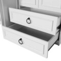 Dulap pentru haine, Adore, GRD-1342-BB-3, 140x185x52 cm, PAL, Alb