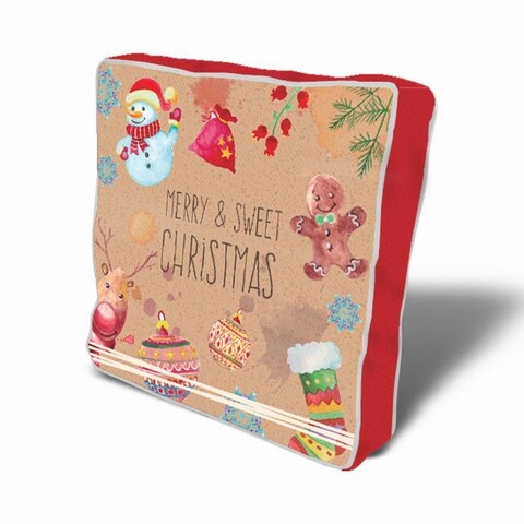 Poza Perna decorativa Decor Xmas, Christmas, 43x43 cm, policoton, multicolor