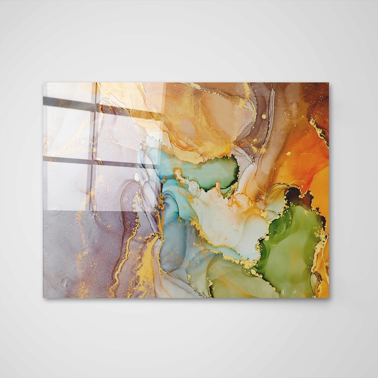 Tablou decorativ, 2078, 70 x 100 cm, Multicolor — imaginea 3