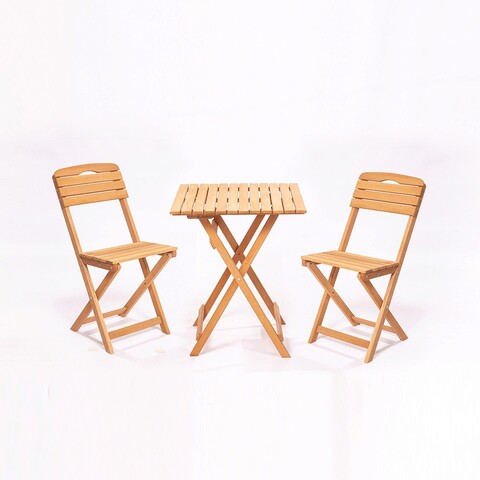 Set mobilier de gradina 3 piese, meya dekor, my003, maro