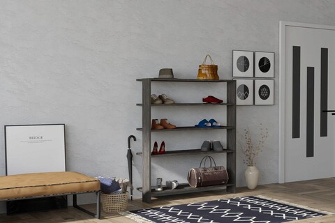 Pantofar, asse home, soul, 100x120x29.6 cm, antracit