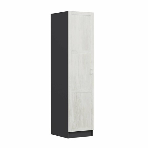 Dulap pentru haine, Minerva, Minar Kale, Alb / Antracit