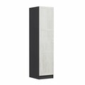 Dulap pentru haine, Minerva, Minar Kale, Alb / Antracit