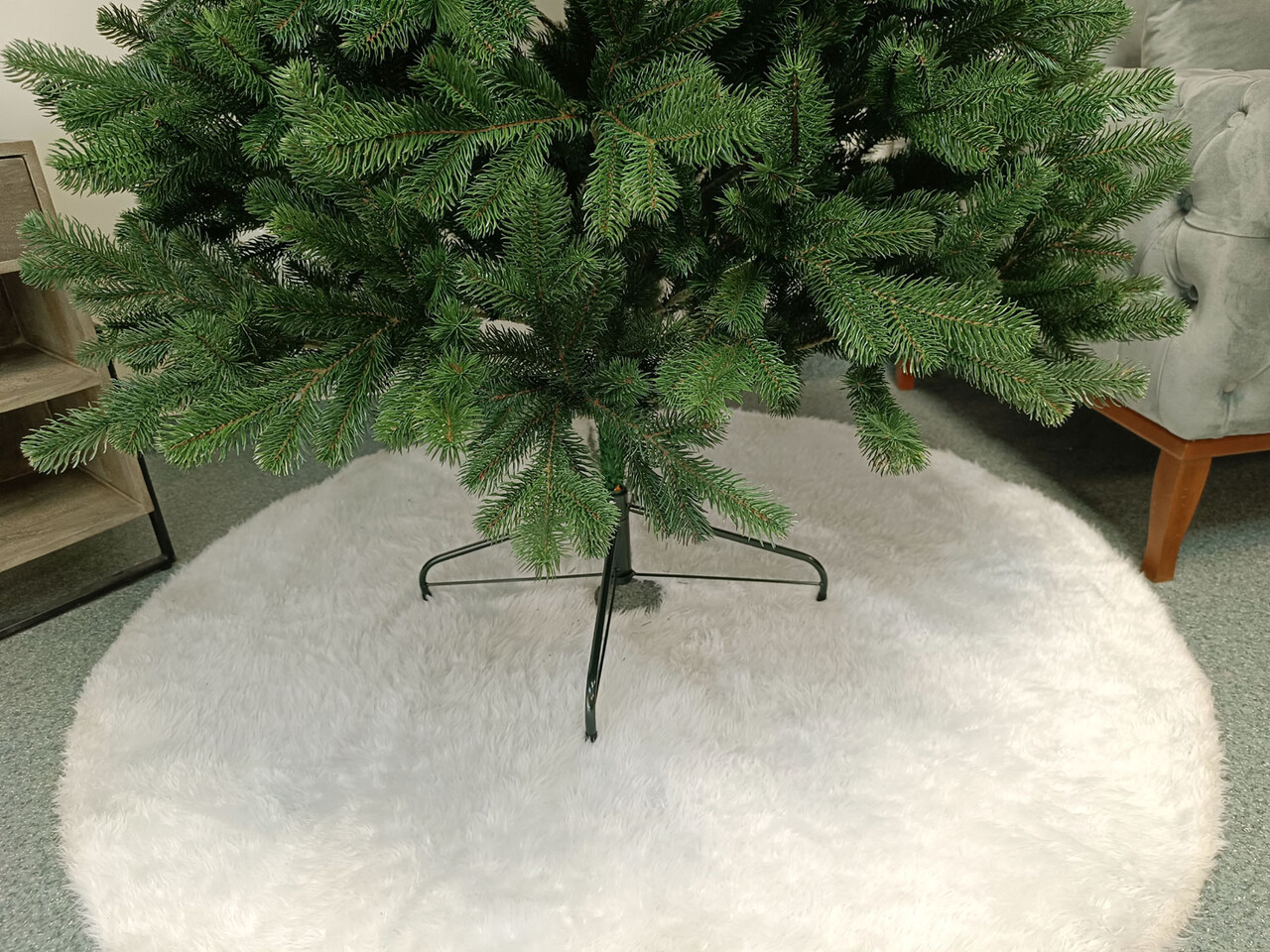 Brad artificial Christmas Deluxe by Sersimo, Kovalivska verde, 3D, 210cm — imaginea 7