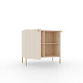 Comoda ADRK, Tili 2D, 83.6x40.8x73.9 cm, PAL laminat, bej