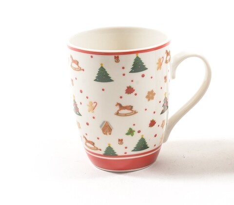 Cana christmas story w gingerbread, mercury, 330 ml, portelan, multicolor