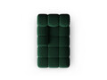 Sezlong living stanga 1 loc, Bellis-51, Micadoni Home, 155x94x70 cm, catifea, verde bottle