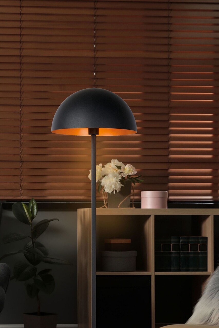 Lampadar, L'essentiel Maison, 461MRL1216, Negru