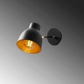 Aplica de perete, Tatum, 584TTM1904, Fier, Negru