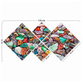 Set 4 tablouri decorative, 4MDF157690019, MDF, Imprimat UV, Multicolor