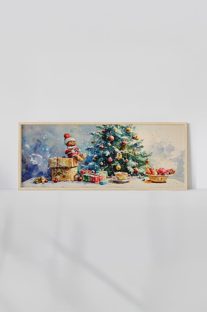 Tablou decorativ, Artnwyyty9-50120, MDF, Multicolor — imaginea 3