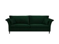Canapea extensibila, Pivoine, Mazzini Sofas, 3 locuri, cu lada de depozitare, 245x95x98 cm, catifea, verde bottle