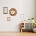 Oglinda decorativa Quinn, Versa, 50 x 49 cm, ratan/bambus