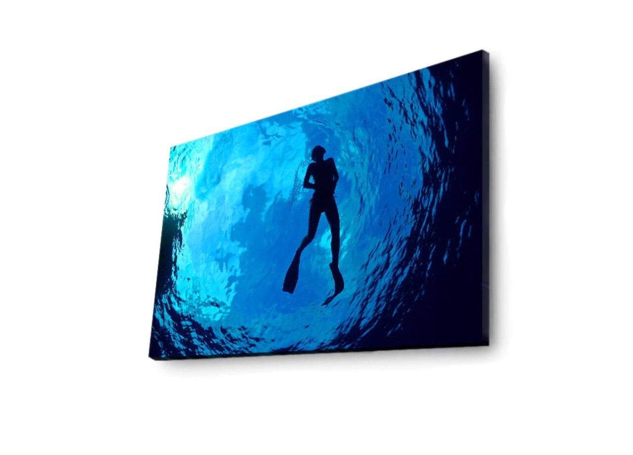 Tablou decorativ cu lumina LED, 4570DACT-6, Dimensiune: 45 x 70 cm, Multicolor - view 5