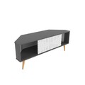 Comoda TV, Zena Home, Mora, Antracit/Alb