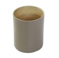 Cutie depozitare cilindrica, Compactor, Laccato, 8 x 10 cm, bambus, maro/gri