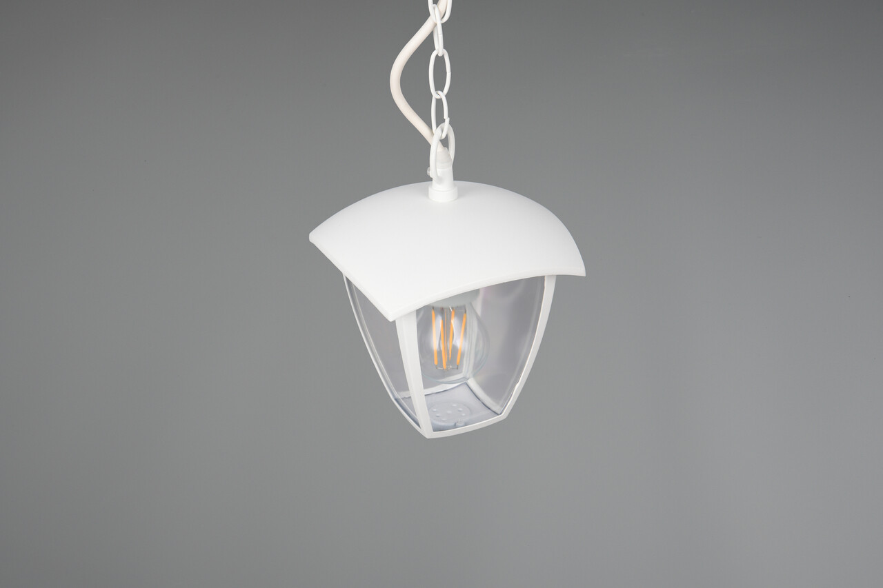 Lampa de gradina Venta, TRIO, 17x17x82 cm, 10W, 1x E27, aluminiu, alb mat