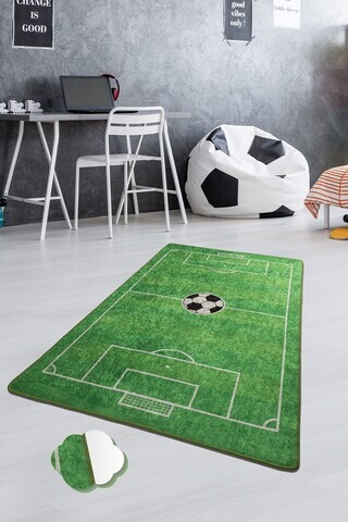 Covor, Football, 100x150 cm, Multicolor