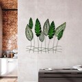 Decoratiune de perete, Kosmer 3, Metal, Dimensiune: 75 x 80 cm, Multicolor
