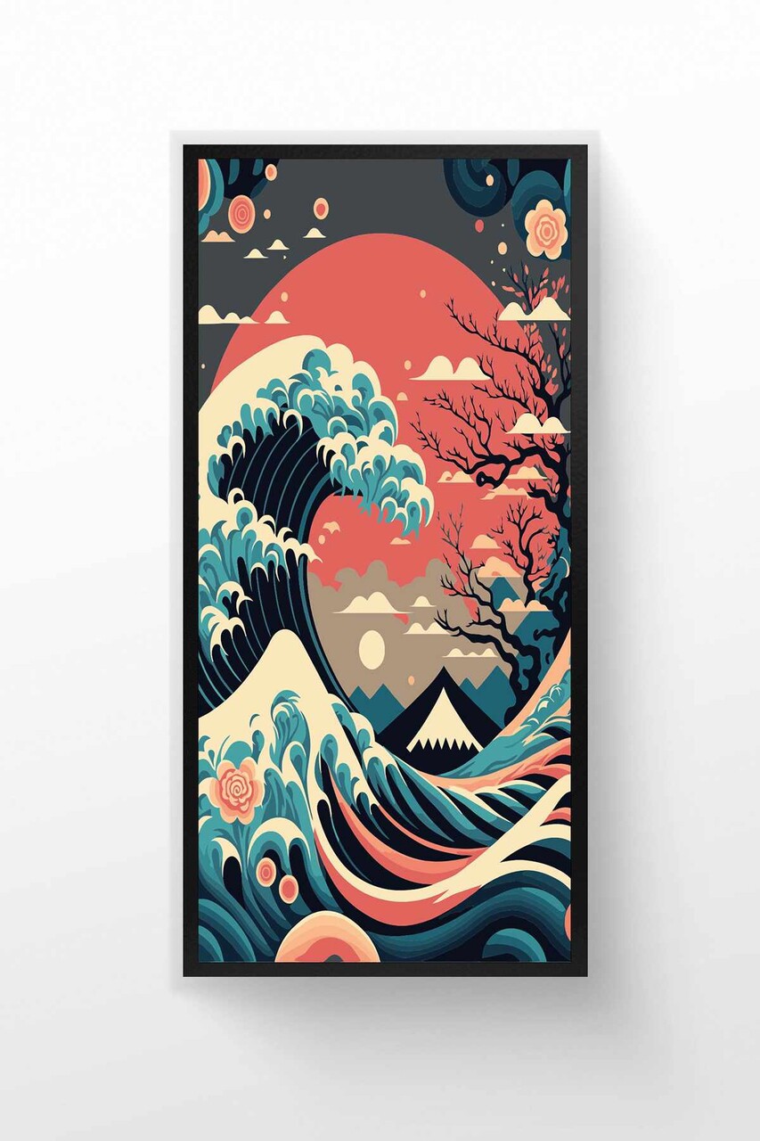 Tablou decorativ, Artsyhmdfdky7, Vopsea: 100% MDF (grosime: 2,7 mm), Multicolor - view 3