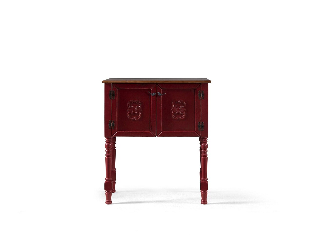 Dulap, Ephelia, Ada Dresser, 82x40x92 cm, MDF , Rosu - 1 | YEO