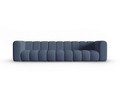 Canapea 5 locuri, Lupine, Micadoni Home, BL, 318x87x70 cm, poliester chenille, albastru