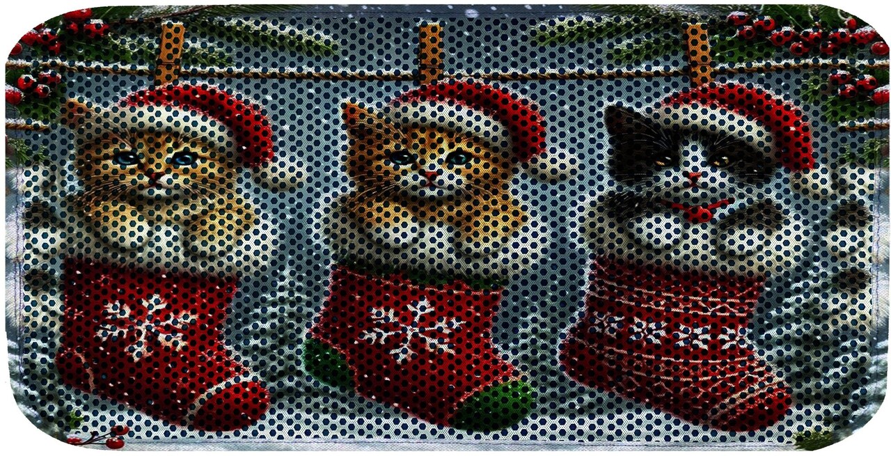 Covoras litiera pentru colectarea granulelor de nisip, Paws &amp; Whiskers, Cat Lıtter Mat 18, Multicolor - view 2