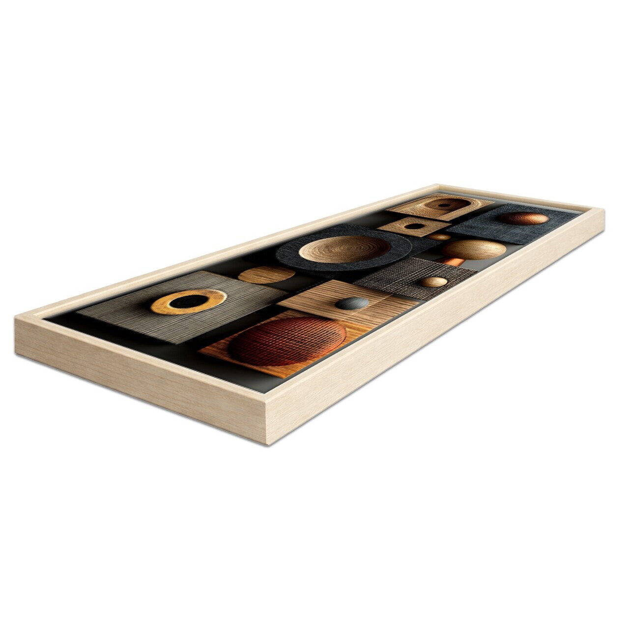 Tablou decorativ, 40100Lcahs-005, Cadru: PVC (Grosime: 5 cm), Multicolor — imaginea 4