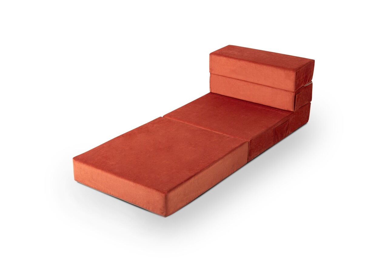 Fotoliu extensibil, Atelier del Sofa, 363SLD1134, Textil, Portocaliu - view 9