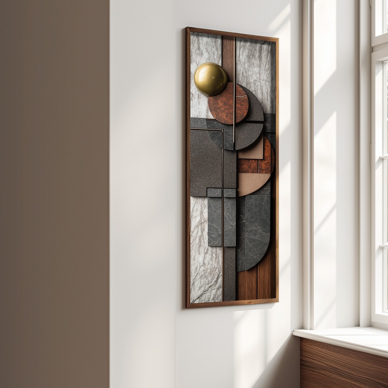 Tablou decorativ, EMR080, Lemn, Multicolor - view 4