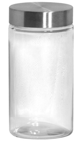 Borcan cu capac anabel, domotti, 32 cm, sticla