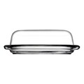 Suport pentru unt / untiera Basic Line, Pasabahce, 19.5x13x6.3 cm, sticla, transparent