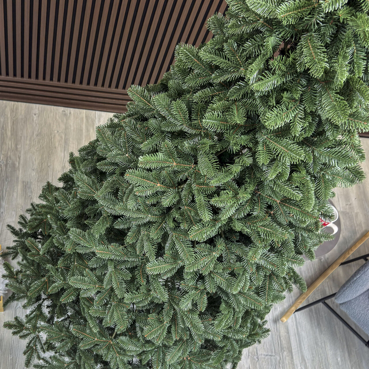 Brad artificial Christmas Deluxe by Sersimo, Canada verde, 3D, 210cm — imaginea 19