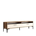 Comoda TV, Hommy Craft, Istanbul 2, 180x35x47 cm, PAL, Maro/Crem